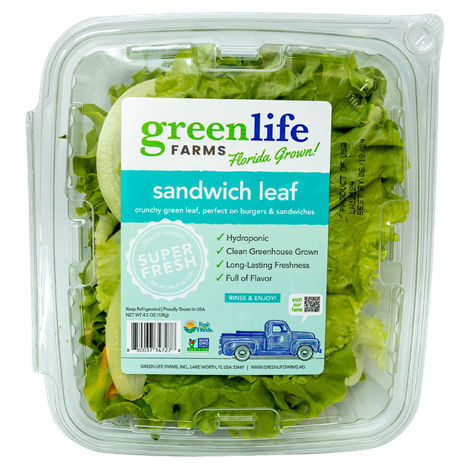 Green Life Farms Sandwich Leaf